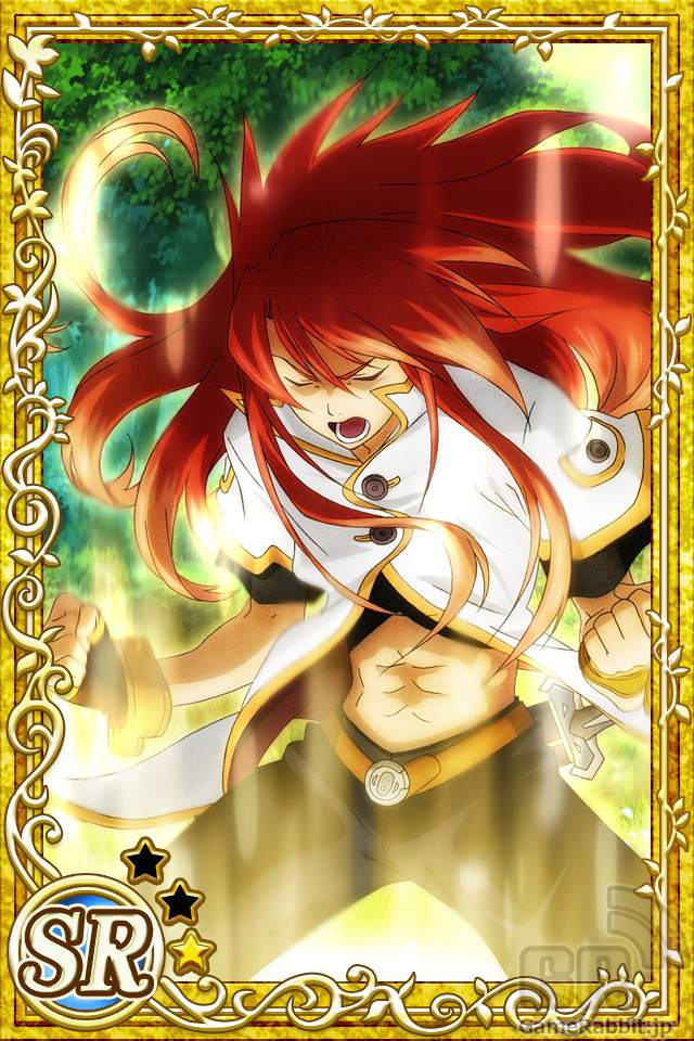 Luke fon Fabre (Tales of the Abyss)
Keywords: cardevolve abyss luke SR1 long-haired long hair