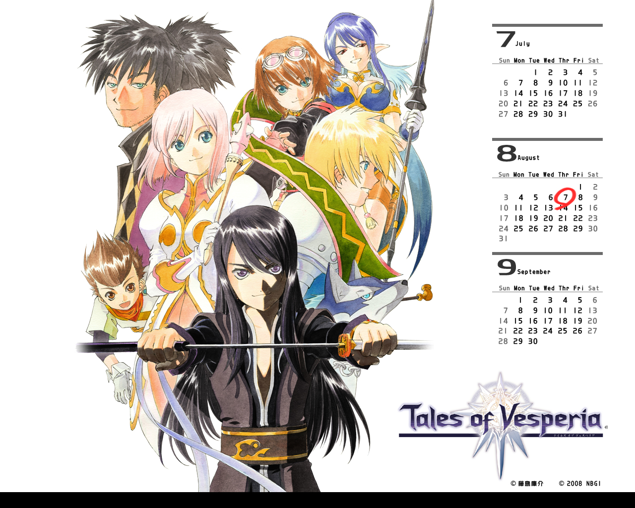 Group Calendar Wallpaper 1280x1024
