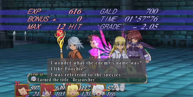 Poochie
Keywords: tales of symphonia screenshots