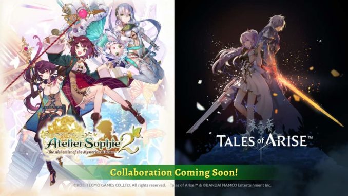 Tales of Arise x Atelier Sophie 2 & Scarlet Nexus Collaboration Items  Available Now - QooApp News