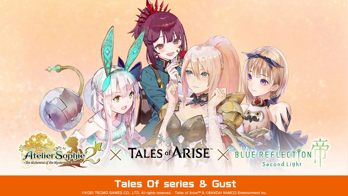 Tales of Arise x Atelier Sophie 2 & Scarlet Nexus Collaboration Items  Available Now - QooApp News